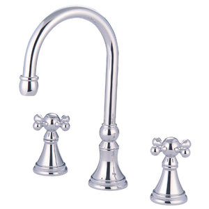 Roman Two-Handle 3-Hole Deck Mount Roman Tub Faucet