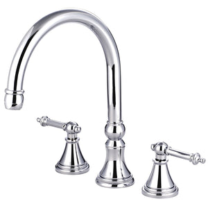 Templeton Two-Handle 3-Hole Deck Mount Roman Tub Faucet