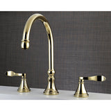 NuFrench Two-Handle 3-Hole Deck Mount Roman Tub Faucet