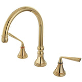 Silver Sage Two-Handle 3-Hole Deck Mount Roman Tub Faucet