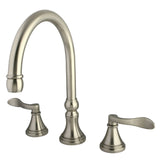 NuFrench Two-Handle 3-Hole Deck Mount Roman Tub Faucet