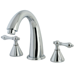 Naples Two-Handle 3-Hole Deck Mount Roman Tub Faucet