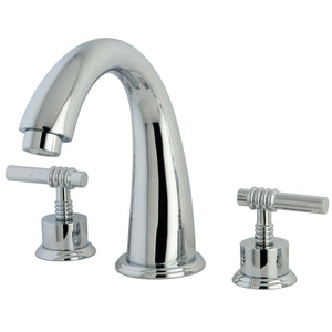 Milano Two-Handle 3-Hole Deck Mount Roman Tub Faucet