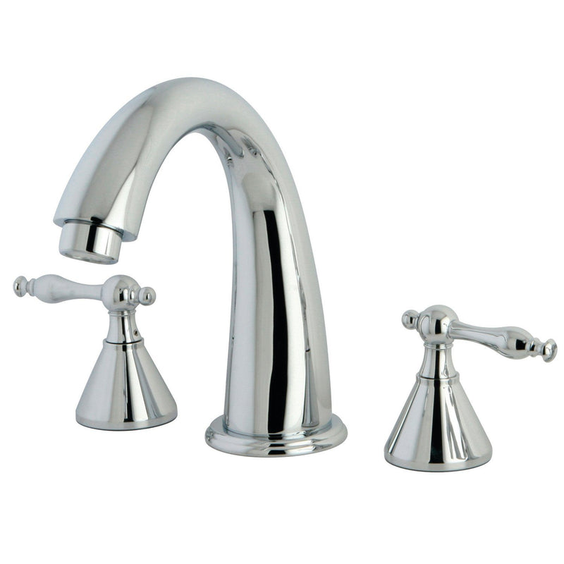 Naples Two-Handle 3-Hole Deck Mount Roman Tub Faucet