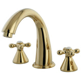 Naples Two-Handle 3-Hole Deck Mount Roman Tub Faucet