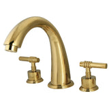 Milano Two-Handle 3-Hole Deck Mount Roman Tub Faucet