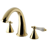 Naples Two-Handle 3-Hole Deck Mount Roman Tub Faucet