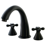 Naples Two-Handle 3-Hole Deck Mount Roman Tub Faucet