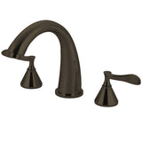 Century Two-Handle 3-Hole Deck Mount Roman Tub Faucet