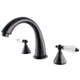 Wilshire Two-Handle 3-Hole Deck Mount Roman Tub Faucet