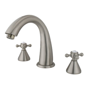 Roman Two-Handle 3-Hole Deck Mount Roman Tub Faucet