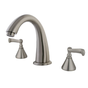 Roman Two-Handle 3-Hole Deck Mount Roman Tub Faucet