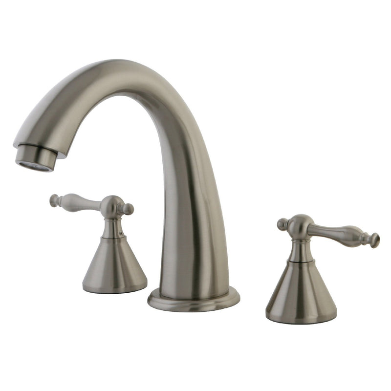 Naples Two-Handle 3-Hole Deck Mount Roman Tub Faucet