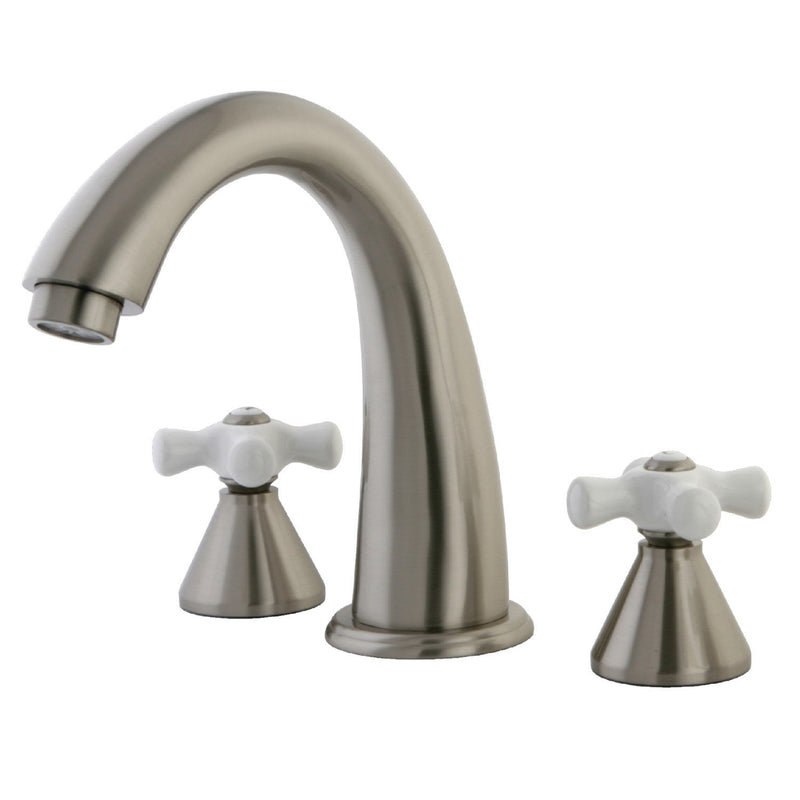 Naples Two-Handle 3-Hole Deck Mount Roman Tub Faucet