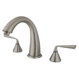 Silver Sage Two-Handle 3-Hole Deck Mount Roman Tub Faucet