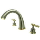 Milano Two-Handle 3-Hole Deck Mount Roman Tub Faucet