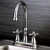 Victorian Two-Handle 2-Hole Deck Mount Bar Faucet