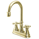 Victorian Two-Handle 2-Hole Deck Mount Bar Faucet