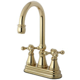 Governor Two-Handle 2-Hole Deck Mount Bar Faucet