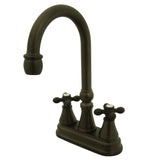 Victorian Two-Handle 2-Hole Deck Mount Bar Faucet