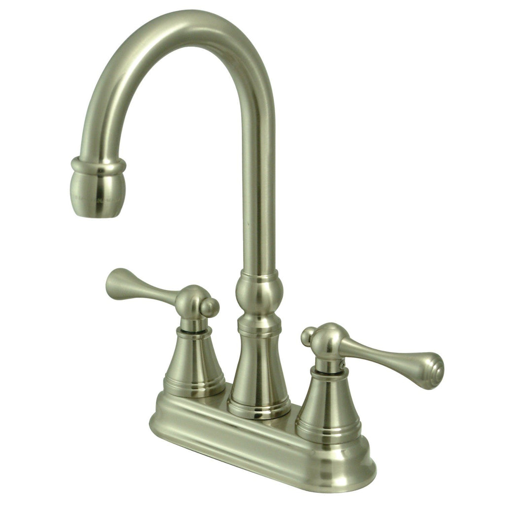 Victorian Two-Handle 2-Hole Deck Mount Bar Faucet