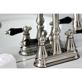 Duchess Two-Handle Deck Mount 4" Centerset Bathroom Faucet with Brass Pop-Up
