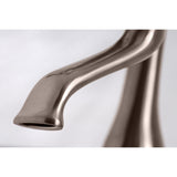 Kingston Three-Handle 2-Hole Deck-Mount Clawfoot Tub Faucet with Hand Shower