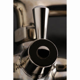 Essex Three-Handle 2-Hole Tub Wall Mount Clawfoot Tub Faucet with Hand Shower