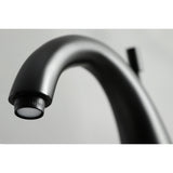 Concord Two-Handle 3-Hole Deck Mount Widespread Bathroom Faucet with Brass Pop-Up