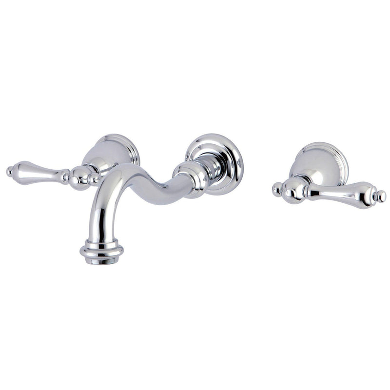 Restoration Two-Handle 3-Hole Wall Mount Roman Tub Faucet