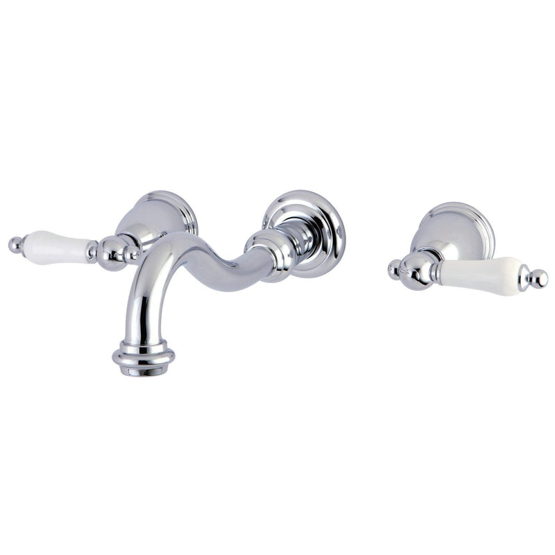 Restoration Two-Handle 3-Hole Wall Mount Roman Tub Faucet