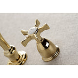 Hamilton Two-Handle 3-Hole Wall Mount Roman Tub Faucet