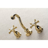 Hamilton Two-Handle 3-Hole Wall Mount Roman Tub Faucet