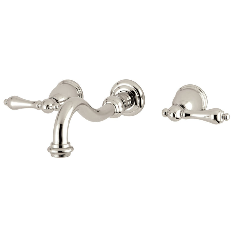 Restoration Two-Handle 3-Hole Wall Mount Roman Tub Faucet
