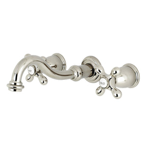 Restoration Two-Handle 3-Hole Wall Mount Roman Tub Faucet