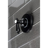 Heirloom Single-Handle Three-Way Diverter Valve with Round Trim Kit