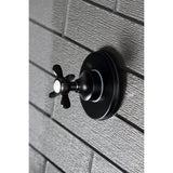 Single-Handle Three-Way Diverter Valve with Round Trim Kit