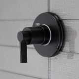 NuvoFusion Single-Handle Three-Way Diverter Valve with Round Trim Kit