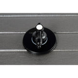 Tudor Single-Handle Three-Way Diverter Valve with Round Trim Kit