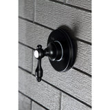 Tudor Single-Handle Three-Way Diverter Valve with Round Trim Kit