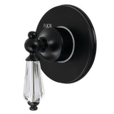 Willshire Single-Handle Three-Way Diverter Valve with Round Trim Kit