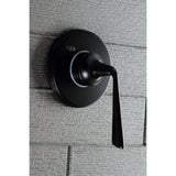 Single-Handle Wall Mount Three-Way Diverter Valve with Trim Kit