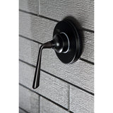 Single-Handle Wall Mount Three-Way Diverter Valve with Trim Kit