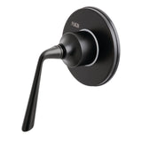 Single-Handle Wall Mount Three-Way Diverter Valve with Trim Kit