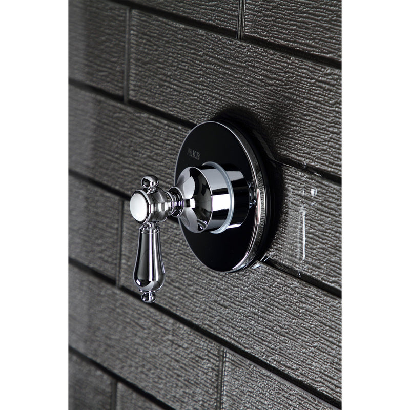 Heirloom Single-Handle Three-Way Diverter Valve with Round Trim Kit