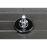 Heirloom Single-Handle Three-Way Diverter Valve with Round Trim Kit