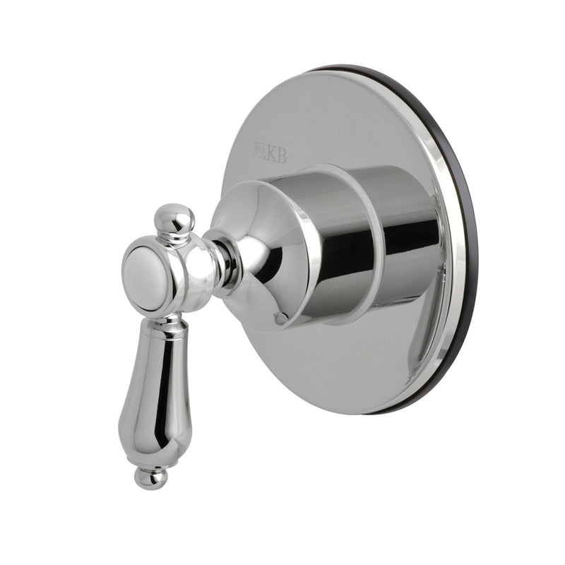 Heirloom Single-Handle Three-Way Diverter Valve with Round Trim Kit