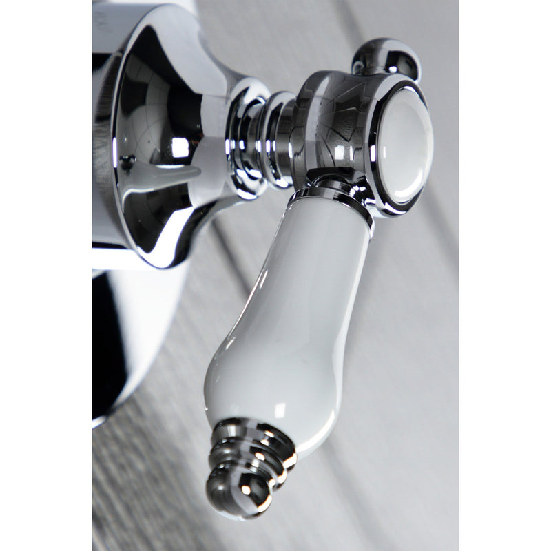 Bel-Air Single-Handle Three-Way Diverter Valve with Round Trim Kit