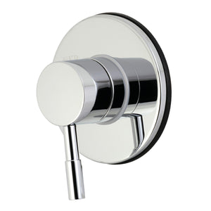 Concord Single-Handle Three-Way Diverter Valve with Round Trim Kit