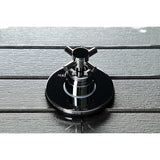 Concord Single-Handle Three-Way Diverter Valve with Round Trim Kit